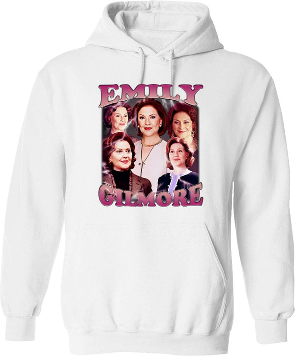 Limited Emily Gilmore Vintage Hoodie Gift for Woman and Man Graphic Pullover Hoodie - White