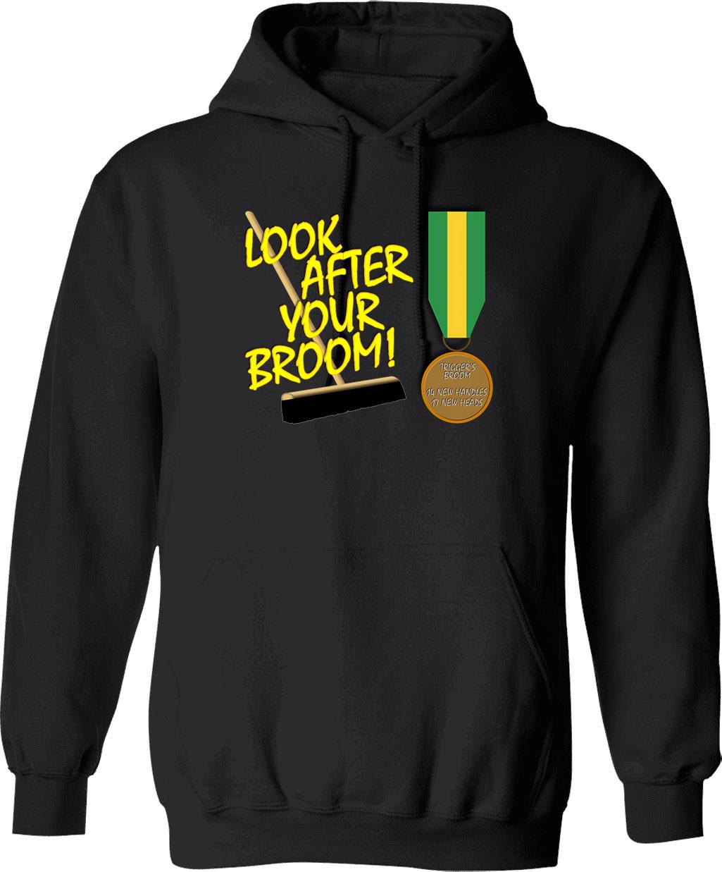 Lonk Hoodie - Retro Graphic Pullover Hoodie for Men & Women - Black