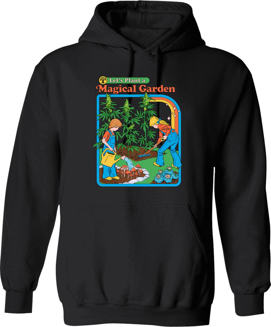 Mafalda Quino Comics (1) Hoodie - Retro Graphic Pullover Hoodie for Men & Women - Black