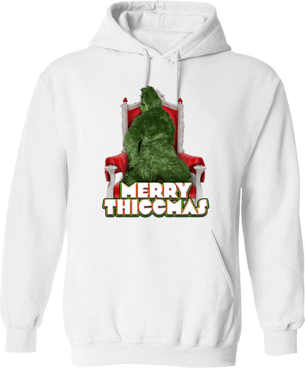 Merry Go Sunset Hoodie - Retro Graphic Pullover Hoodie for Men & Women - White
