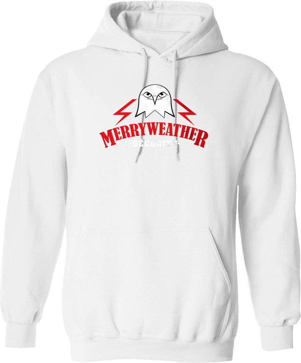 Merry Thiccmas Hoodie - Retro Graphic Pullover Hoodie for Men & Women - White