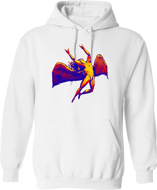 Metal Detecting Heartbeat Pulse Gift For Metal Detectors Hoodie - White