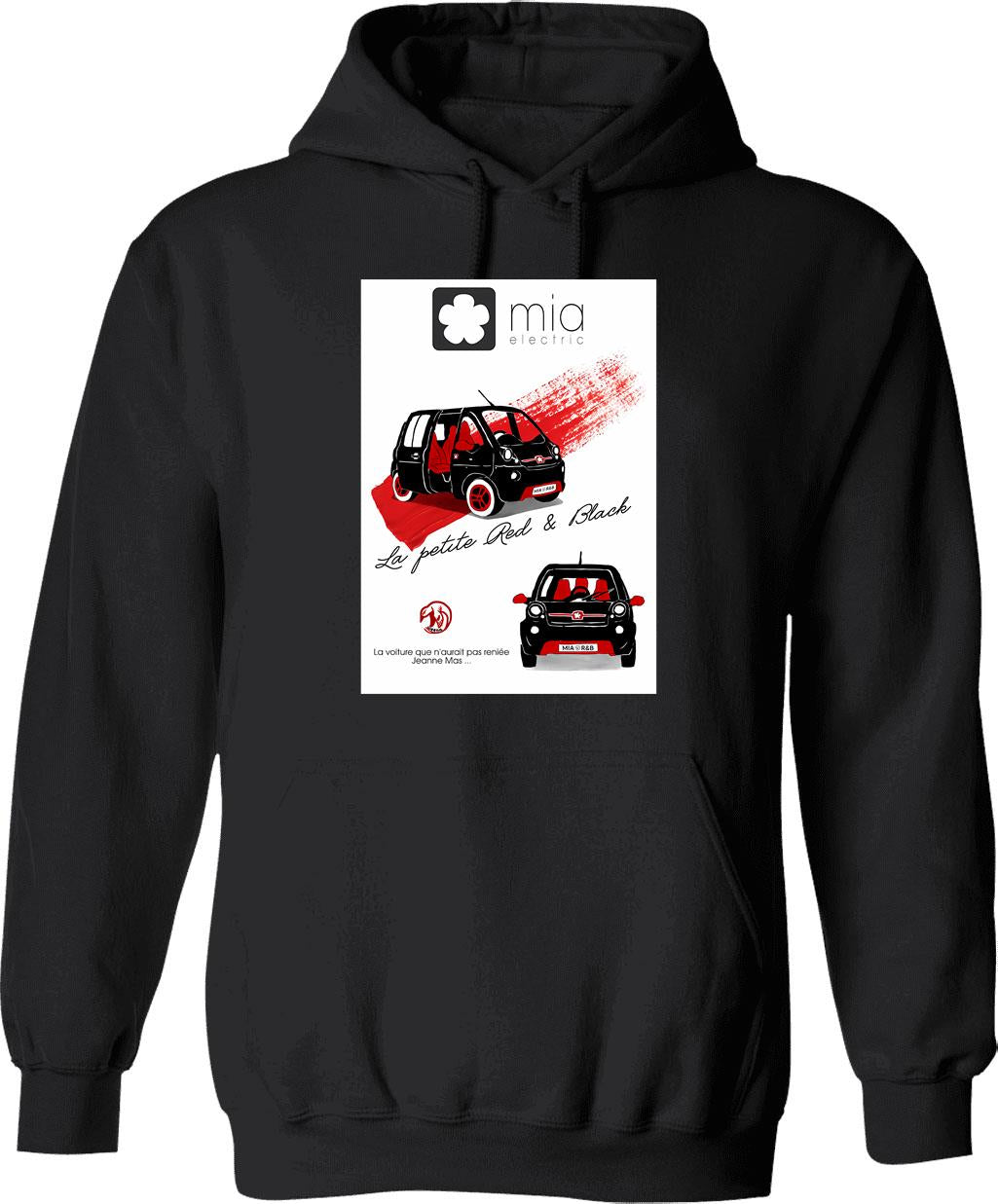 Metal Icarus Hoodie - Retro Graphic Pullover Hoodie for Men & Women - Black
