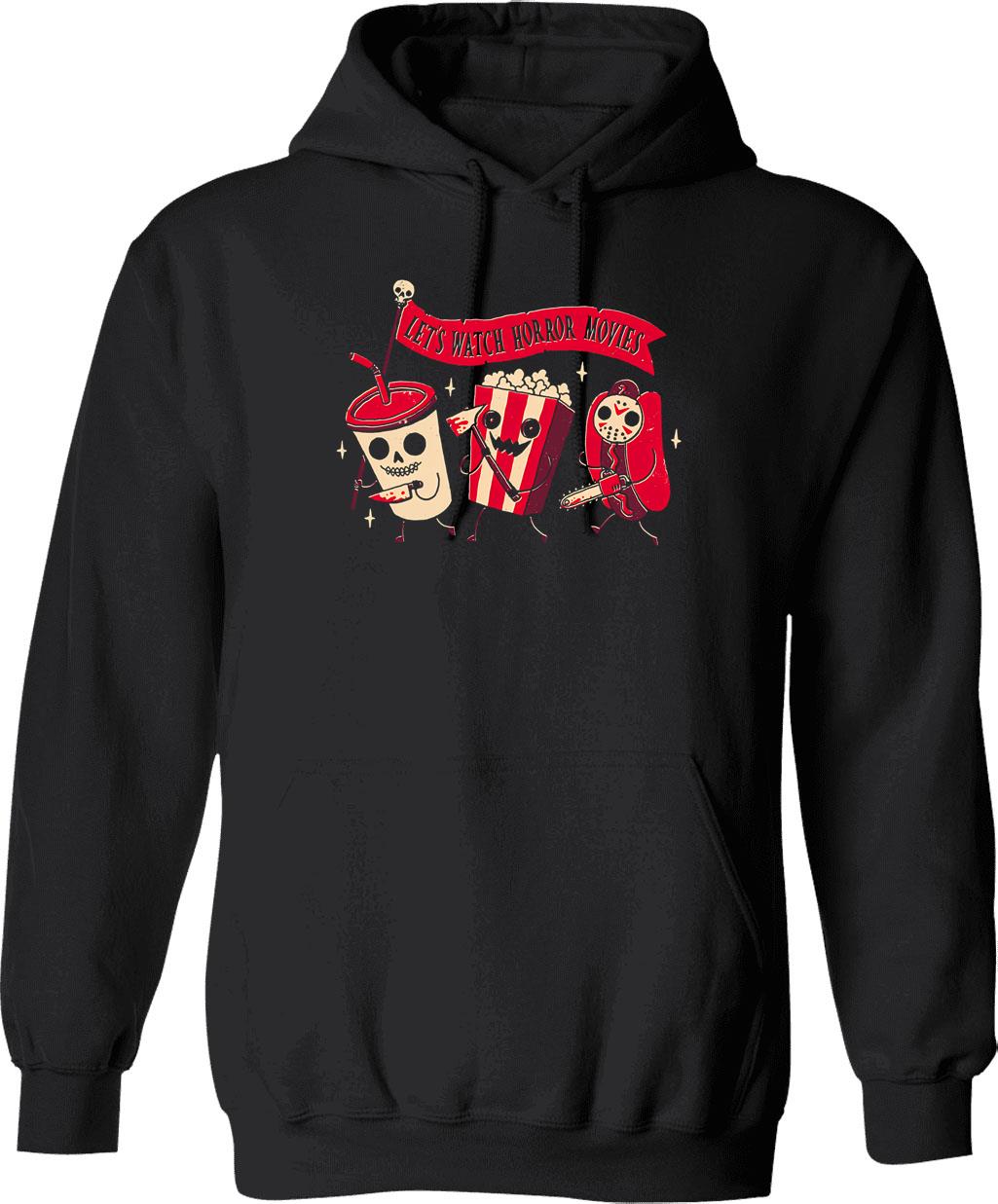 Midnight Cowboy Hoodie - Retro Graphic Pullover Hoodie for Men & Women - Black