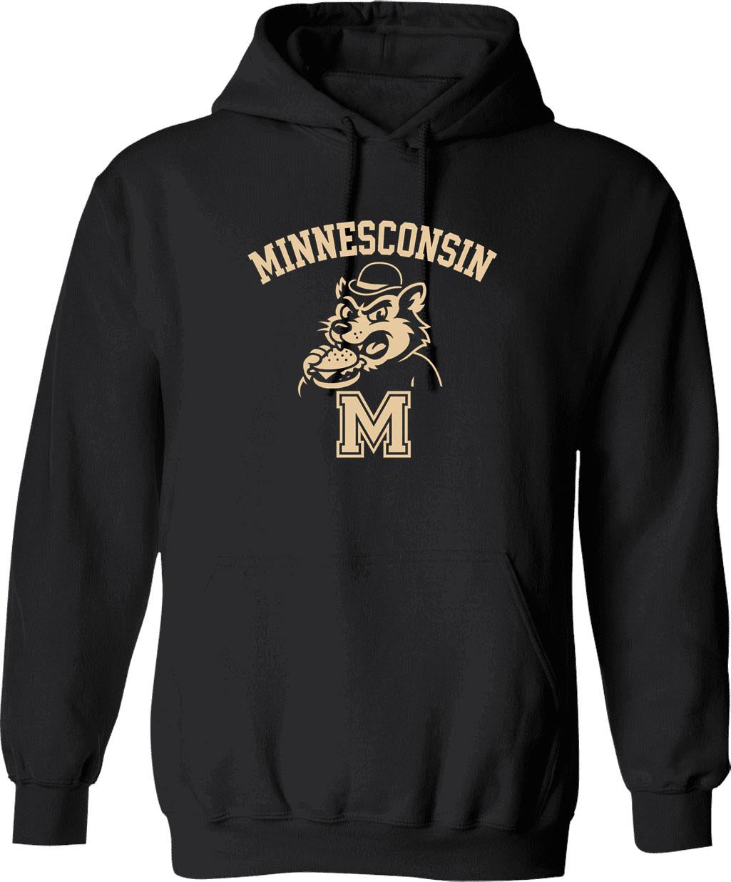 Mini Bike Torque Convertor Hoodie - Retro Graphic Pullover Hoodie for Men & Women - Black