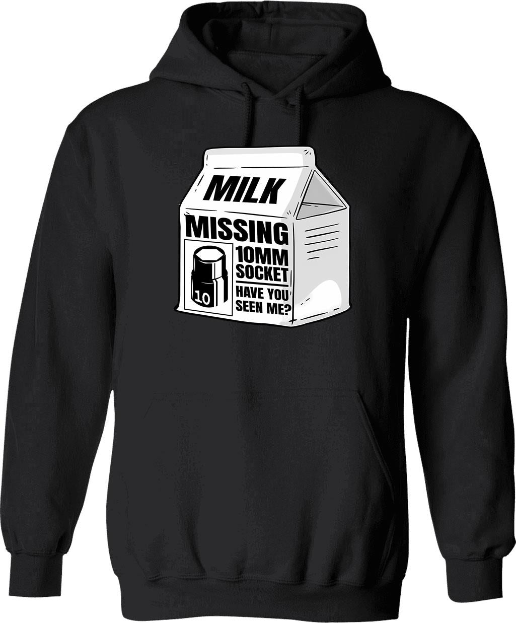 Missed The Turn For Mars Hoodie - Retro Graphic Pullover Hoodie for Men & Women - Black