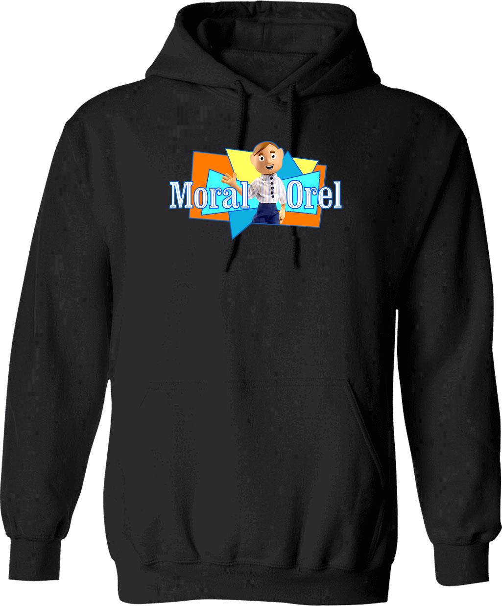 Moral Orel (4) Hoodie - Retro Graphic Pullover Hoodie for Men & Women - Black