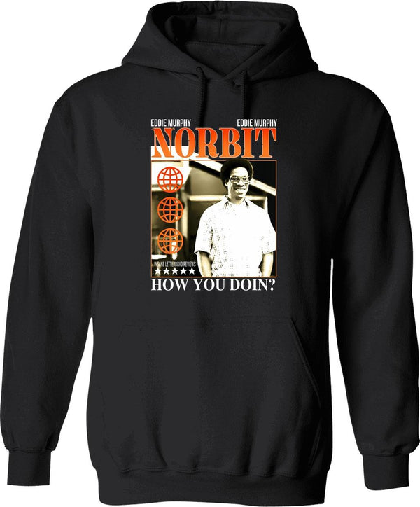 Norbit Graphic Pullover Hoodie - Black