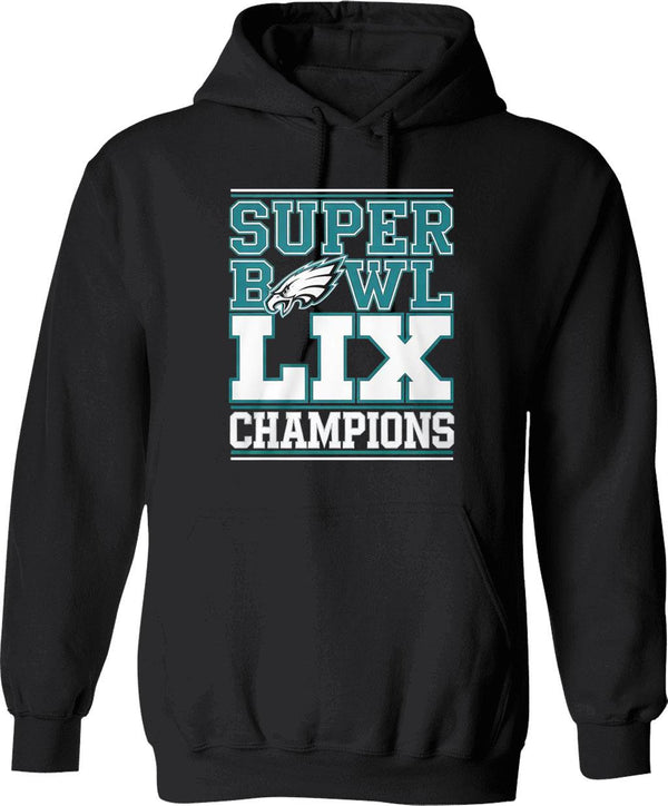 Philadelphia Super Champions Hoodie Graphic Pullover Hoodie - Black