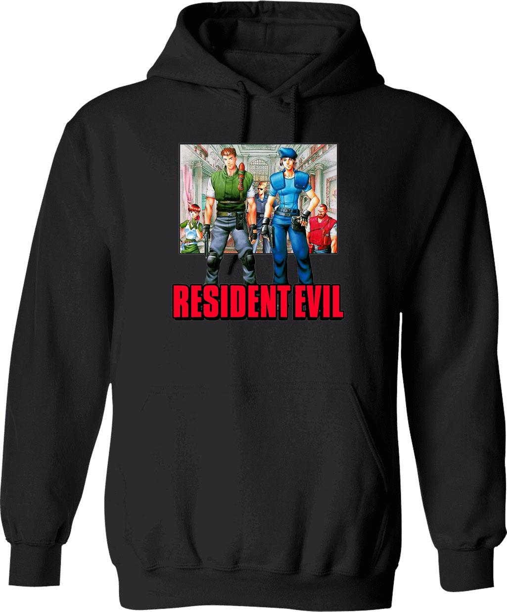 Resident Evil - S.T.A.R.S Classic Graphic Pullover Hoodie - Black