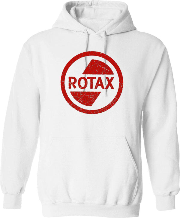 Rotax Motors 75 Classic Graphic Pullover Hoodie - White
