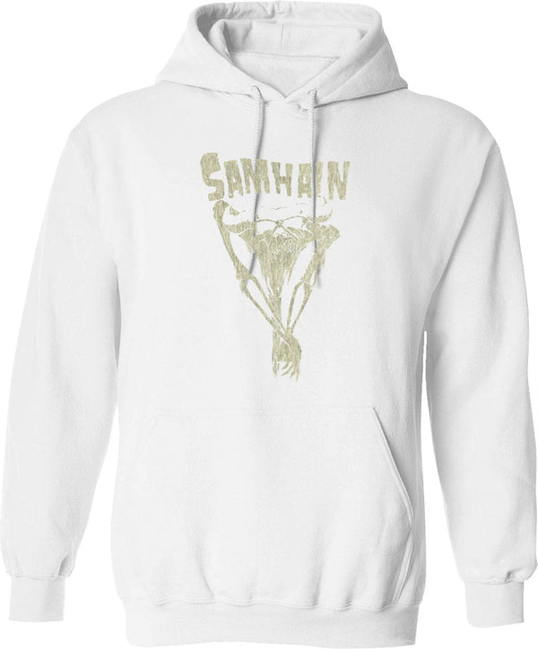 Samhain Scarecrow 1983 Graphic Pullover Hoodie - White