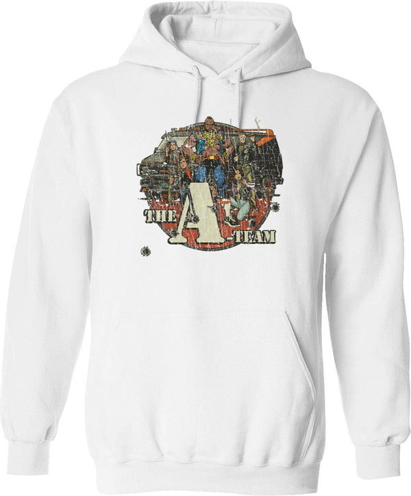 The A-Team 1983 Graphic Pullover Hoodie - White