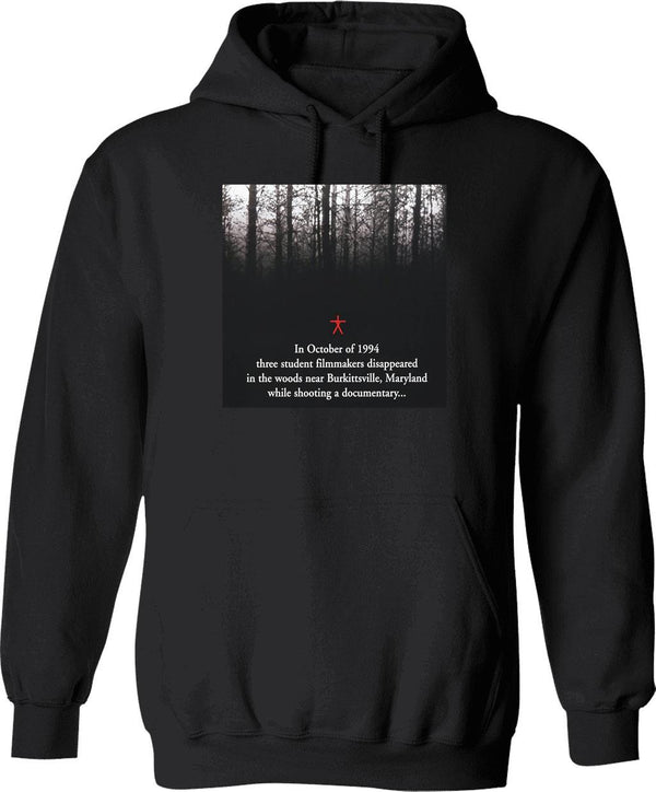 The Blair Witch Project Classic Graphic Pullover Hoodie - Black