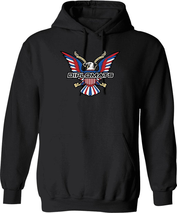 The Diplomats Harlem World Graphic Pullover Hoodie - Black