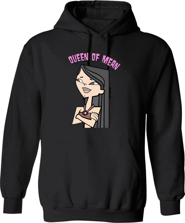 Total Drama Island Heather Graphic Pullover Hoodie - Black
