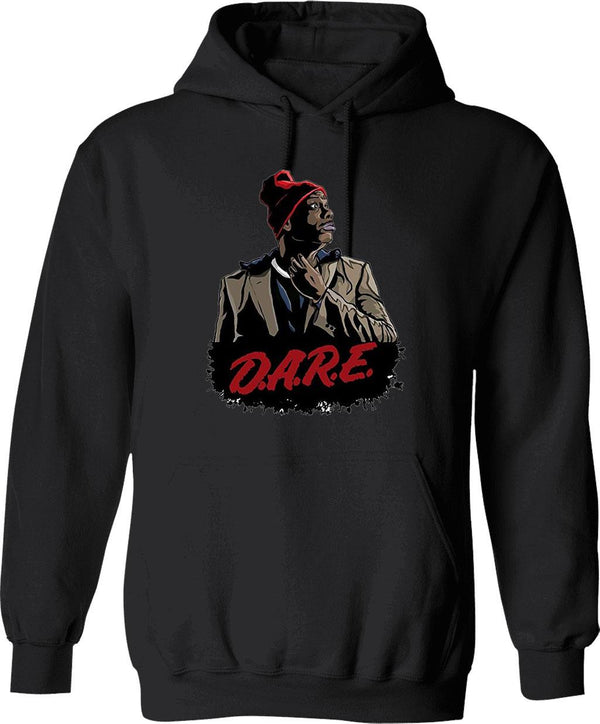 Tyrone Biggums Dare 2 Essential T-Hoodie Graphic Pullover Hoodie - Black