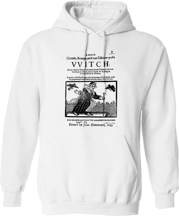 Vvitch Graphic Pullover Hoodie - White