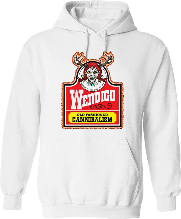 Wendy the Wendigo Classic T-Hoodie Graphic Pullover Hoodie - White