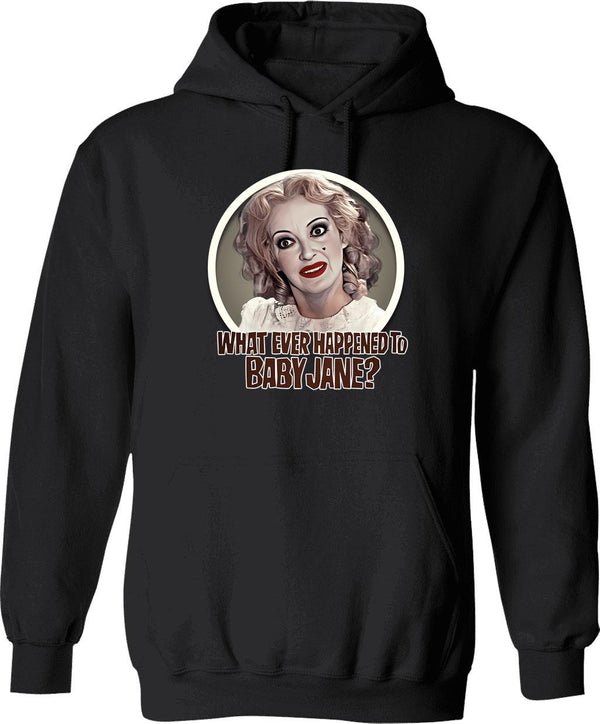 What Ever Happened To Baby Jane Graphic Pullover Hoodie - Black