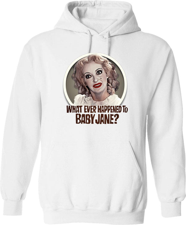 What Ever Happened To Baby Jane Graphic Pullover Hoodie - White