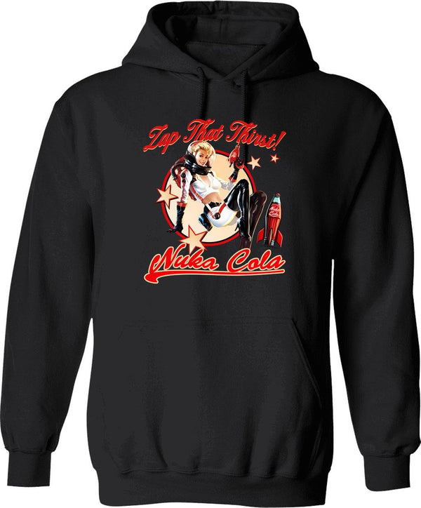 Zap That Thirst LTS Graphic Pullover Hoodie - Black