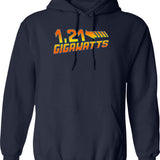 1 21 Gigawatts Graphic Pullover Hoodie - Navy