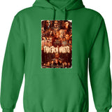 13 Ghosts Hoodie - Retro Graphic Pullover Hoodie for Men & Women - Green