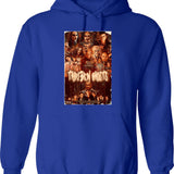 13 Ghosts Hoodie - Retro Graphic Pullover Hoodie for Men & Women - Blue