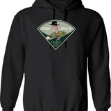 1st Squad. 9th Cavalry Airborne Charlie Dont Surf Colonel Kilgore Tribute Hoodie - Black