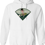 1st Squad. 9th Cavalry Airborne Charlie Dont Surf Colonel Kilgore Tribute Hoodie - White