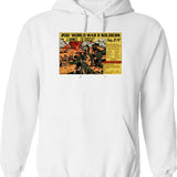 200 Ww2 Soldiers Comic Book Ad Hoodie - White
