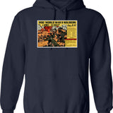 200 Ww2 Soldiers Comic Book Ad Hoodie - Navy