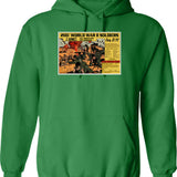 200 Ww2 Soldiers Comic Book Ad Hoodie - Green
