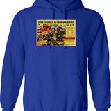 200 Ww2 Soldiers Comic Book Ad Hoodie - Blue