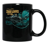 20000 Leagues Under Sea Jv Black Coffee Mug, Gift Coffee Mug - Black