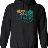 20000 Leagues Under Sea Jv Graphic Pullover Hoodie - Black