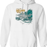 20000 Leagues Under Sea Jv Graphic Pullover Hoodie - White