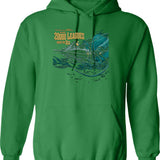 20000 Leagues Under Sea Jv Graphic Pullover Hoodie - Green