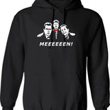 2.5 Meeeeeen Hoodie - Retro Graphic Pullover Hoodie for Men & Women - Black