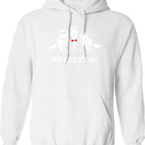 2.5 Meeeeeen Hoodie - Retro Graphic Pullover Hoodie for Men & Women - White
