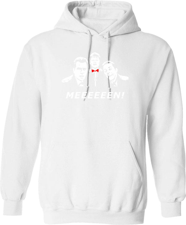 2.5 Meeeeeen Hoodie - Retro Graphic Pullover Hoodie for Men & Women - White