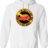 6 Volt Man In A 12 Volt World Hoodie - White