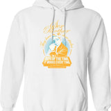 60 Of The Time Hoodie - Retro Graphic Pullover Hoodie for Men & Women - White