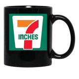 7 Inches Funny 7 11 Parody Black Coffee Mug, Gift Coffee Mug - Black