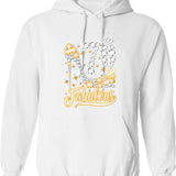 70 Fabulous 70 Years Old 70th Birthday Diamond Crown Shoes Hoodie - White