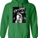 8 Ball Mjg Design Graphic Pullover Hoodie - Green