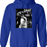 8 Ball Mjg Design Graphic Pullover Hoodie - Blue