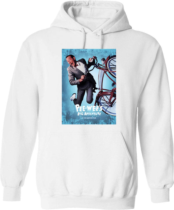 80s Funny Movie Vintage Hoodie - Retro Graphic Cosy Pullover - White