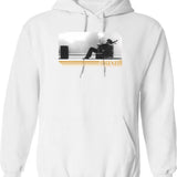 80x27 S Retro Cassette Ad Classic Hoodie - White